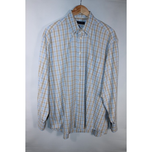 Canali Other - Canali Men's XL Multicolor Plaid Long Sleeve Dress Shirt